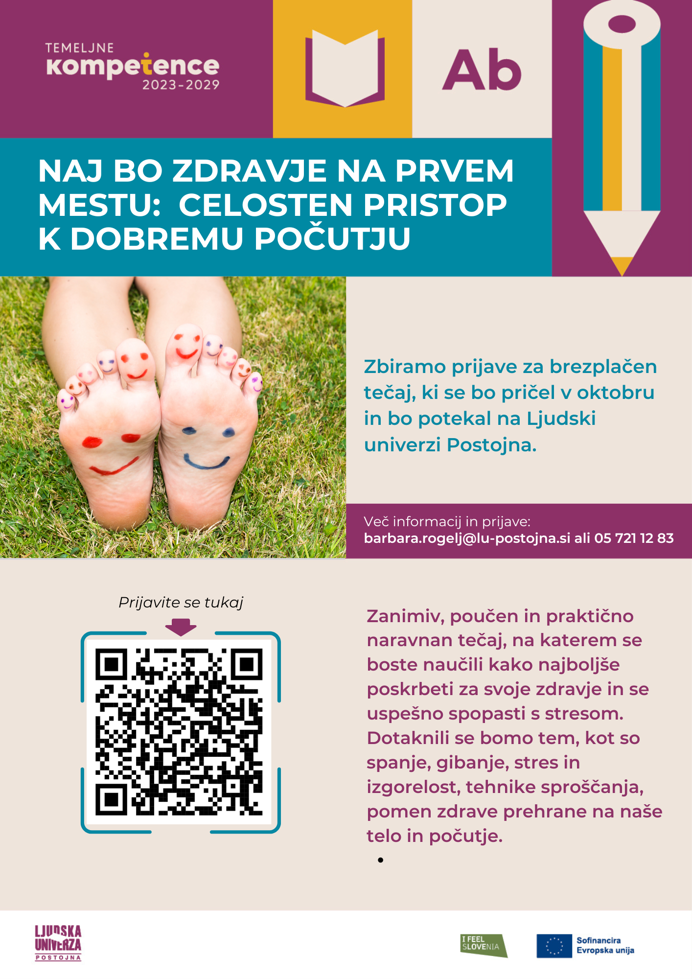 naj bo zdravje na prvem mestu